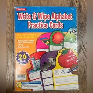 Lakeshore Write & Wipe Alphabet Practice Cards